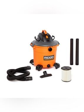 NEW Ridgid 16 Gal. 5.0 Peak HP NXT Shop Vacuum Wet Dry Vac General Debris Filter